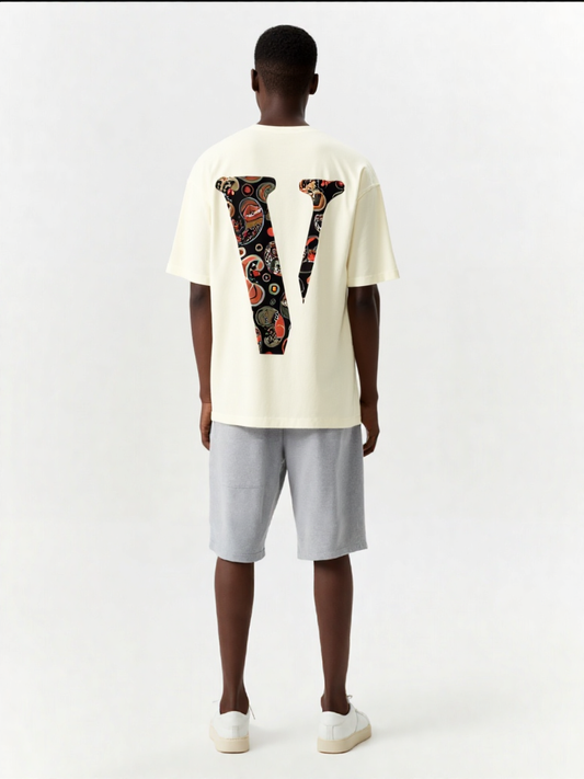 Oversize Fit Crew Neck white Short Sleeve T-Shirt white Mint